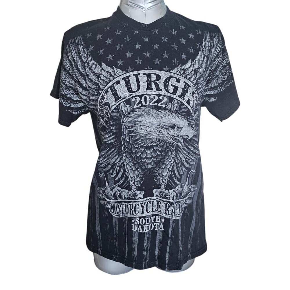 Men's T-Shirt Sturgis Motorcycle Rally 2022, Black, Size M Men's T-shirt release